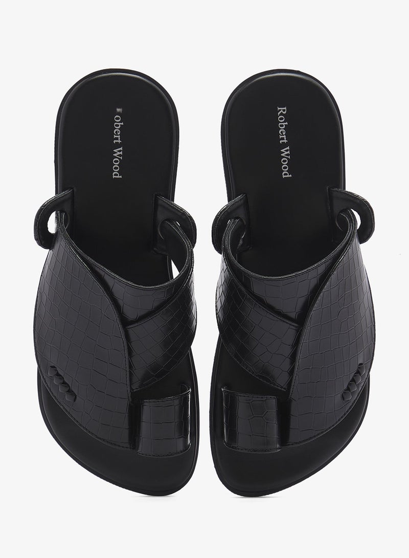 Robert Wood Mens Arabic FLORA SHIRGI Slipper - Image 4